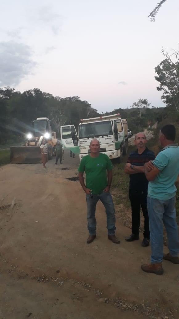 Camacã: Estrada do Assentamento Nova Ipiranga recebe Reforma